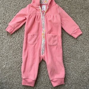 Carter’s Fleece Zip-Up Jumpsuit